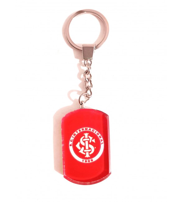 Chaveiro De acrilico Brasão - Internacional - Produto Oficial 